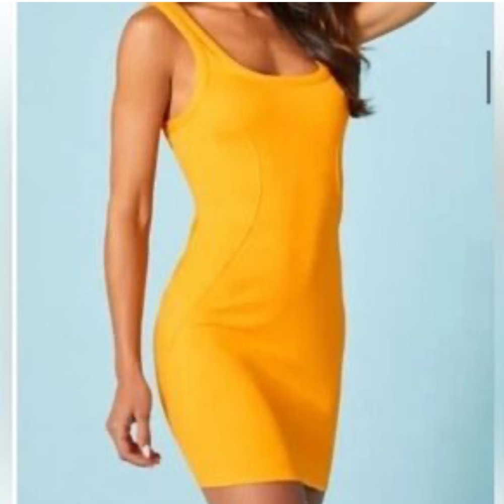 YITTY by Fabletics Body Butter Mini Dress Orange